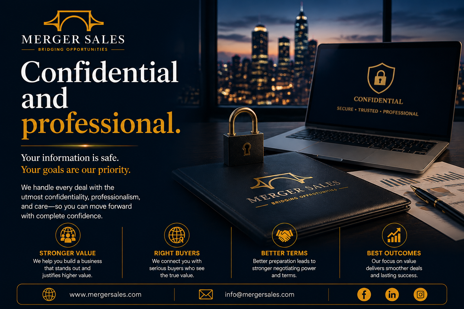 Confidential and Professional: Why Trust Matters in Every Business Sale